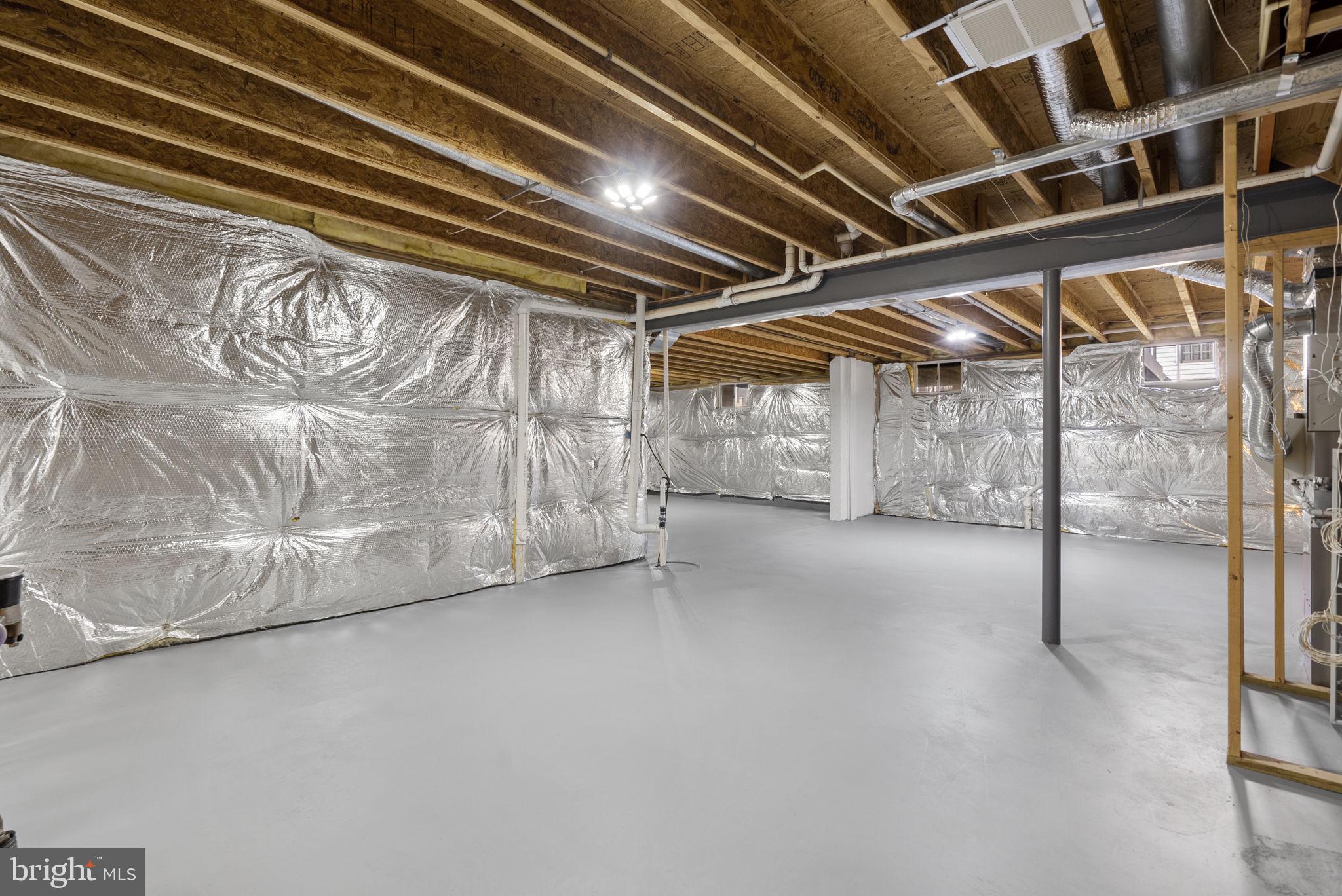 14421 Ashleigh Greene Road Boyds, MD 20841 - Photo 67 of 95 Walk-Up Lower Level with 9 Foot Ceilings