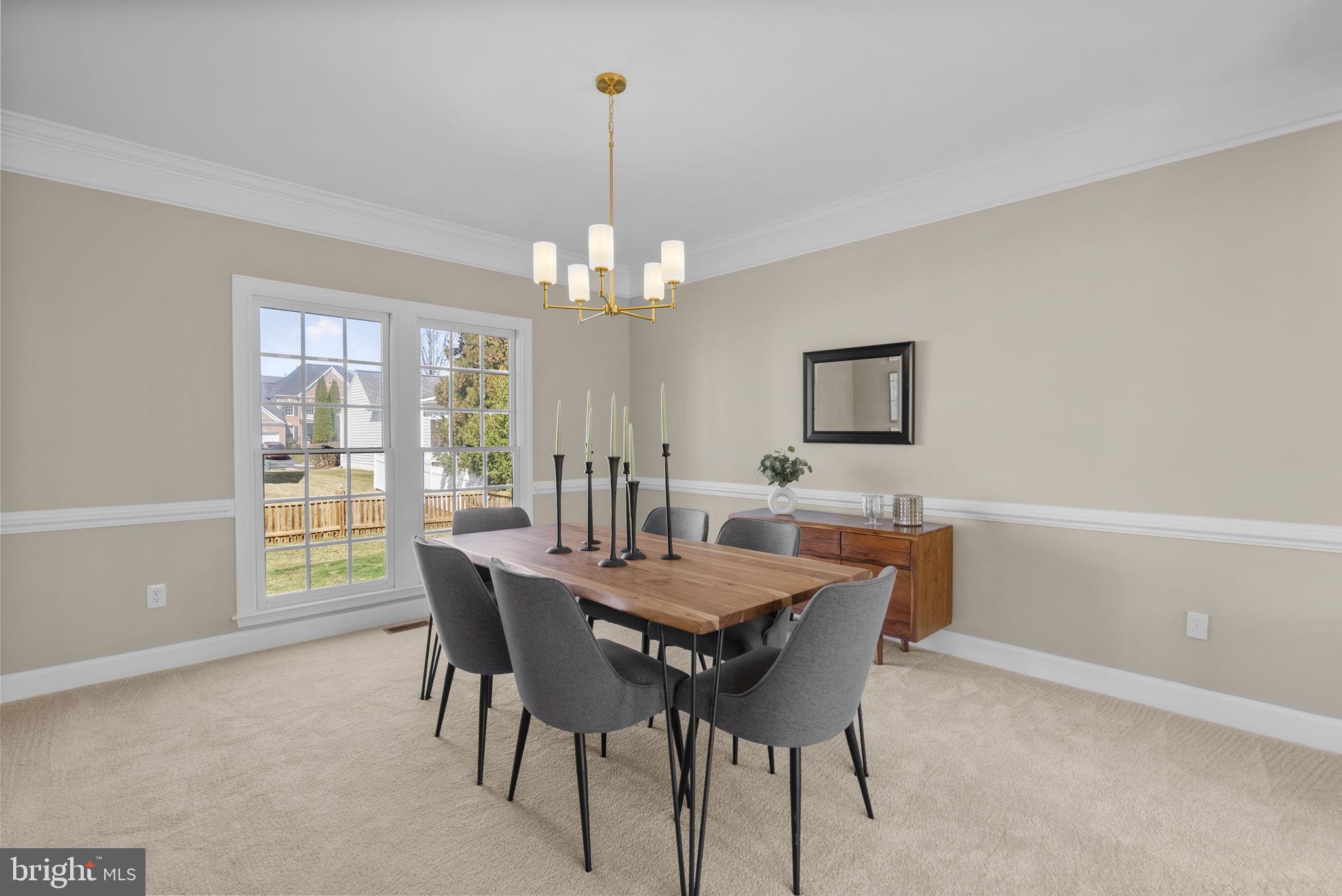 14421 Ashleigh Greene Road Boyds, MD 20841 - Photo 10 of 95 a view of a dining room with furniture window and outside view
