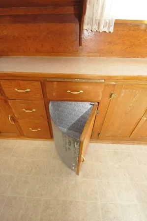 a view of a bathroom with a shower