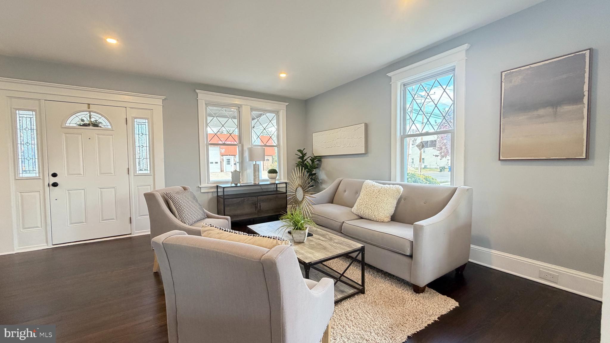718 Bordentown Road Burlington, NJ 08016 - Photo 5 of 30 a living room with furniture and a window