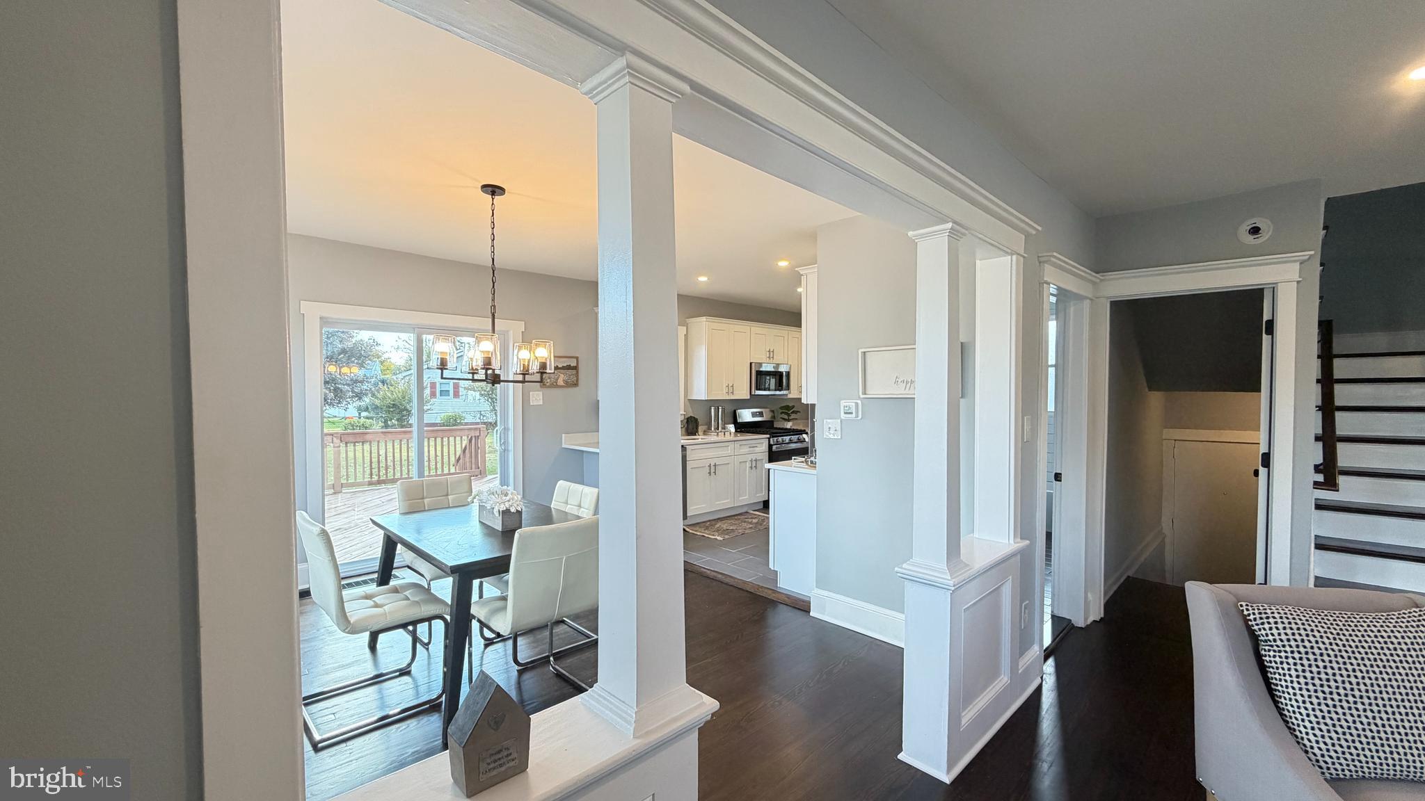 718 Bordentown Road Burlington, NJ 08016 - Photo 9 of 30 a view of a living room and dining room