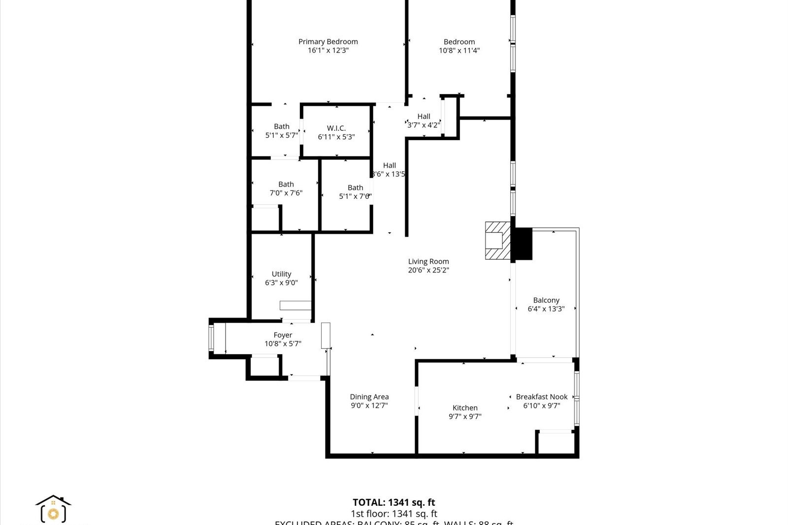1427 Sutton Court, Unit 1427 Vernon Hills, IL 60061 - Photo 27 of 27 a picture of a floor plan