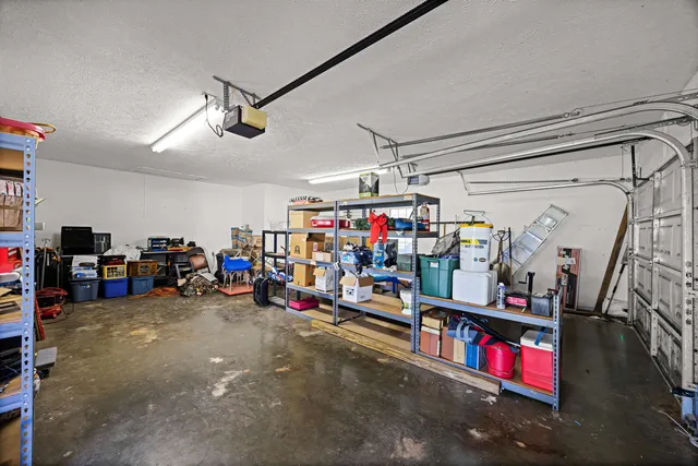 a view of a storage in a room