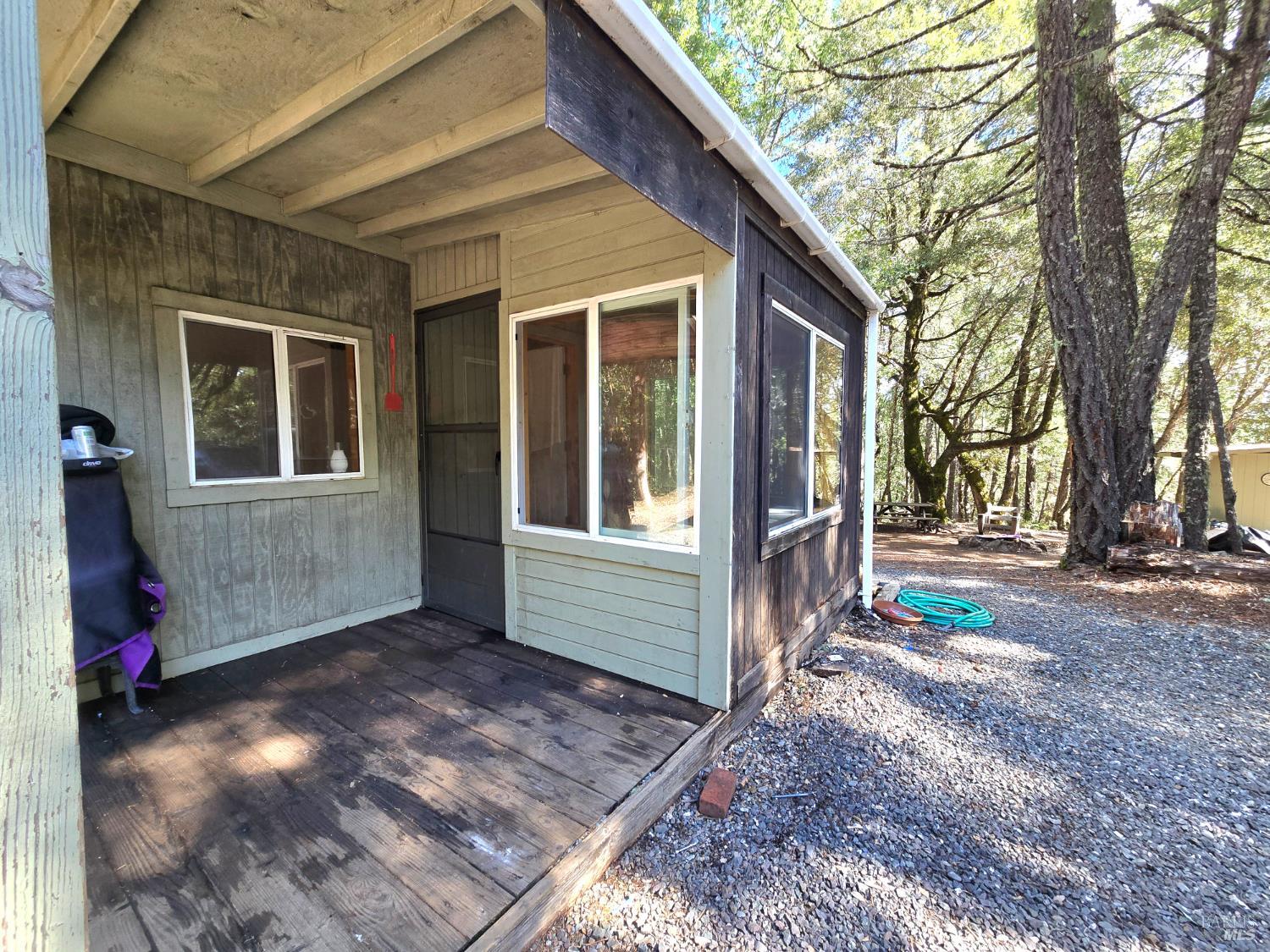 36193 Covelo Road Willits, CA 95490 - Photo 22 of 30 a front view of a house with a yard