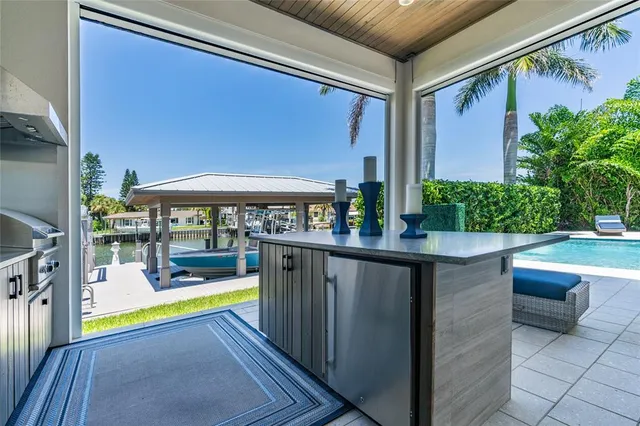 a plant that is in front of a house