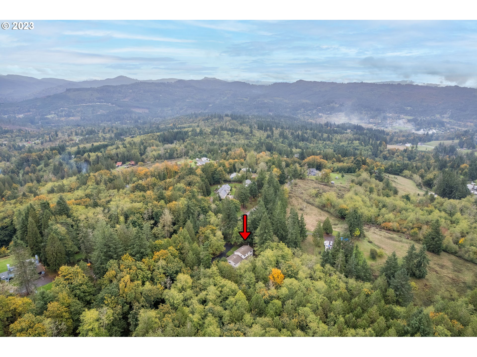 234 Walker Road Kelso, WA 98626 - Photo 32 of 35 a view of city and mountain