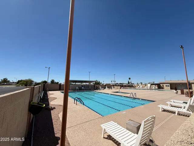 a view of a terrace with chairs