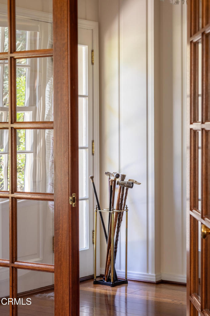 3121 Monterey Road San Marino, CA 91108 - Photo 17 of 77 a view of an entryway with wooden floor