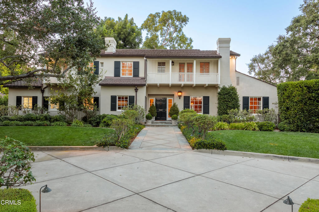 3121 Monterey Road San Marino, CA 91108 - Photo 7 of 77 a front view of a house with garden