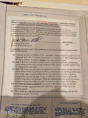 $43,000 | Tbd Caney Valley Road, Unit 1, Surgoinsville, TN 37873