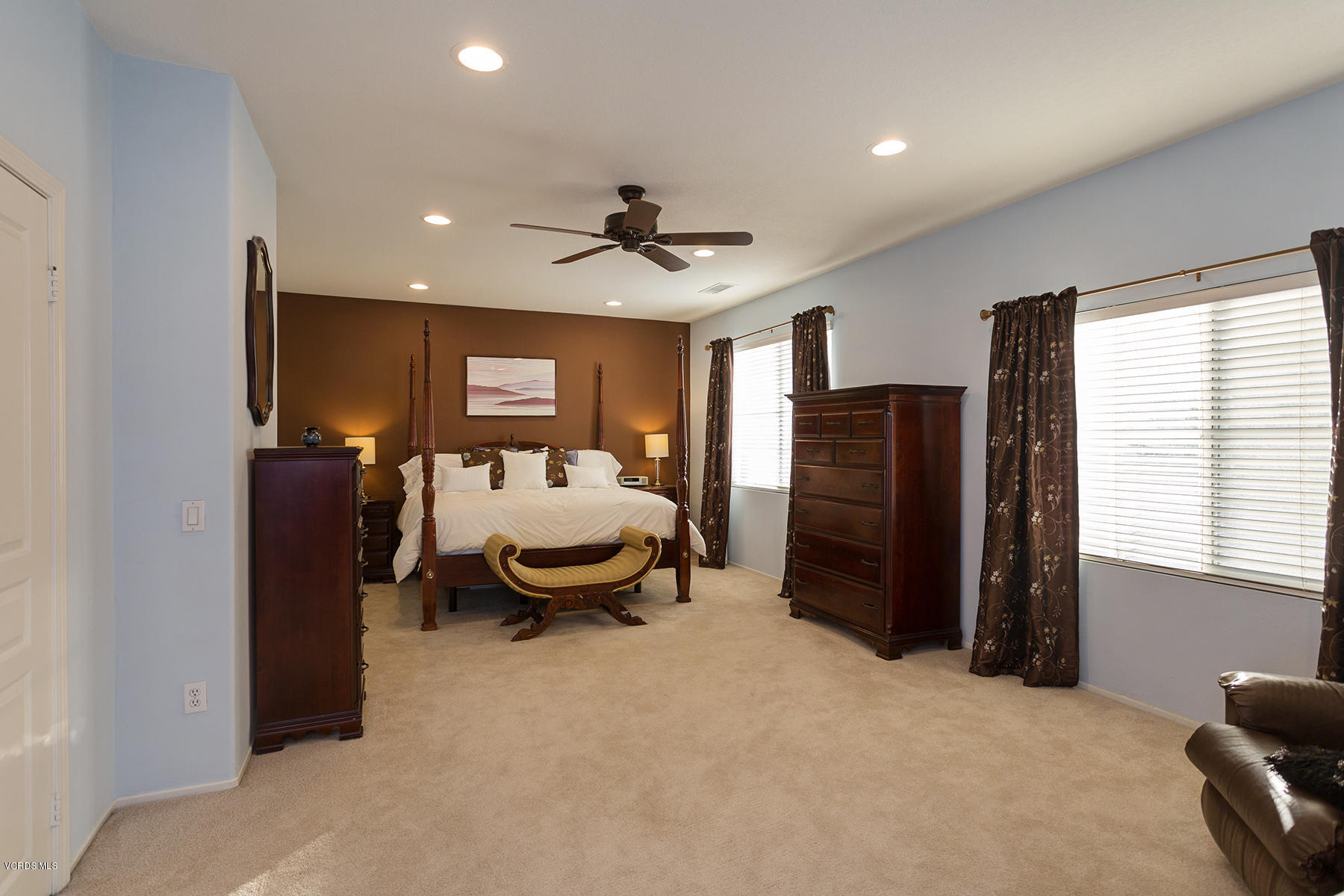 203 Knoll Ridge Road Simi Valley, CA 93065 - Photo 42 of 53 a bedroom with furniture and window