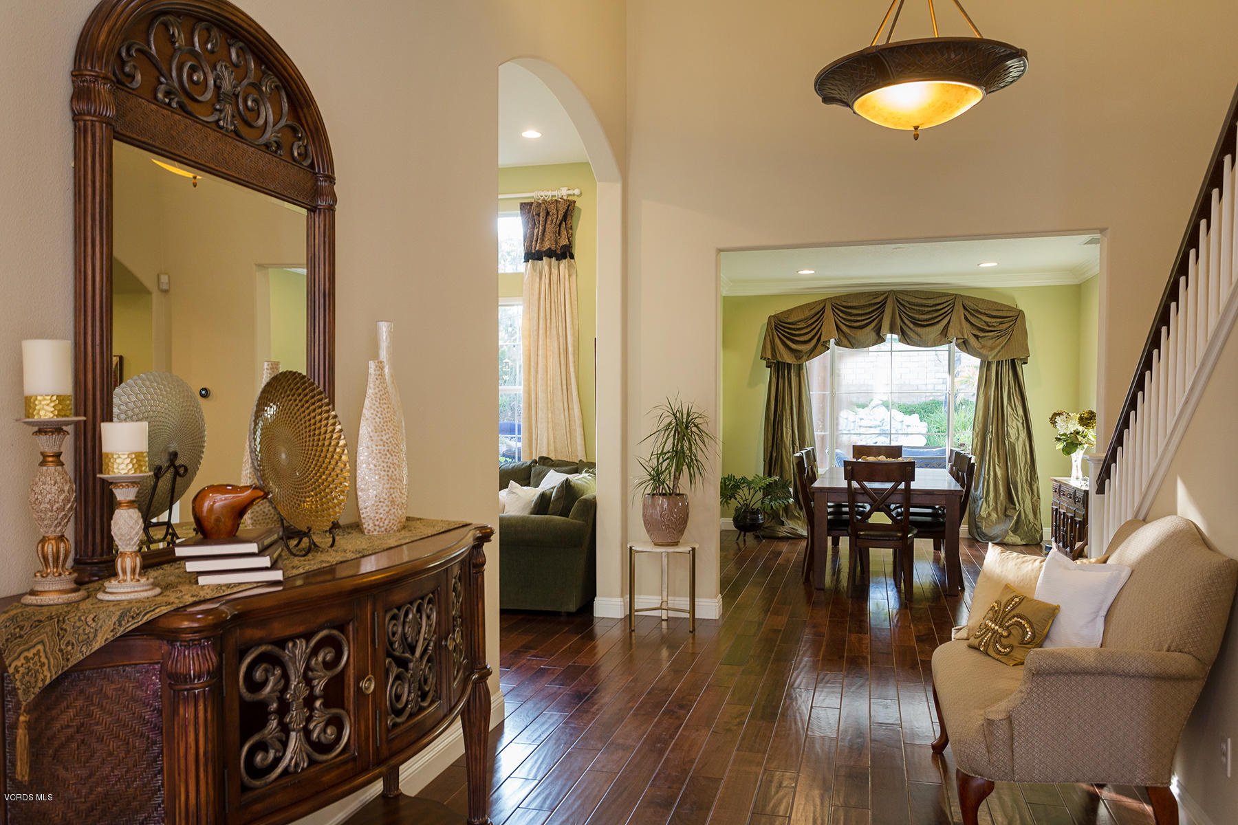 203 Knoll Ridge Road Simi Valley, CA 93065 - Photo 8 of 53 a very nice looking living room with furniture and wooden floor