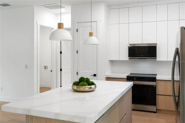 a view of a swimming pool and a yard