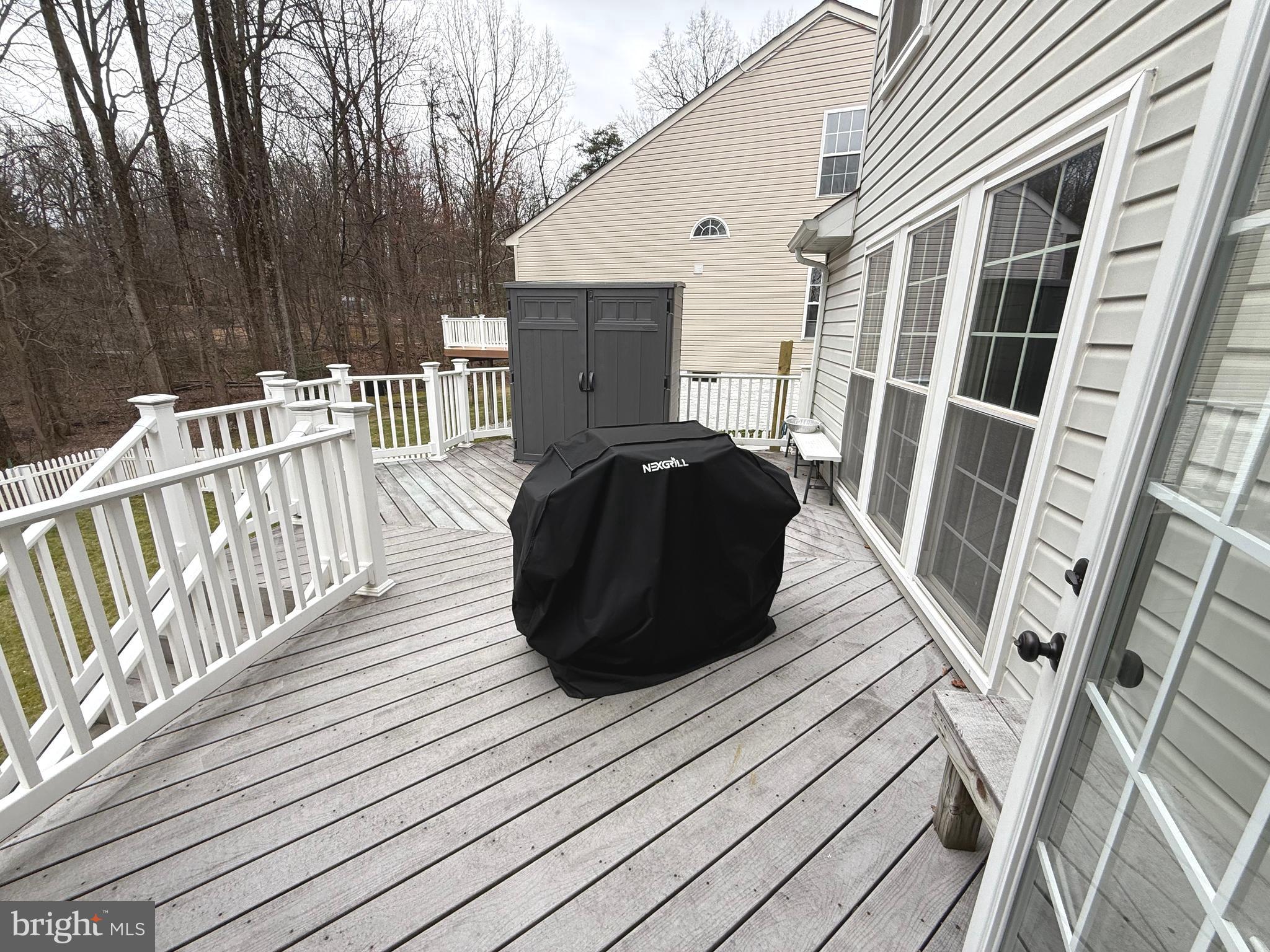 7713 Rotherham Drive Hanover, MD 21076 - Photo 25 of 27 Rear deck