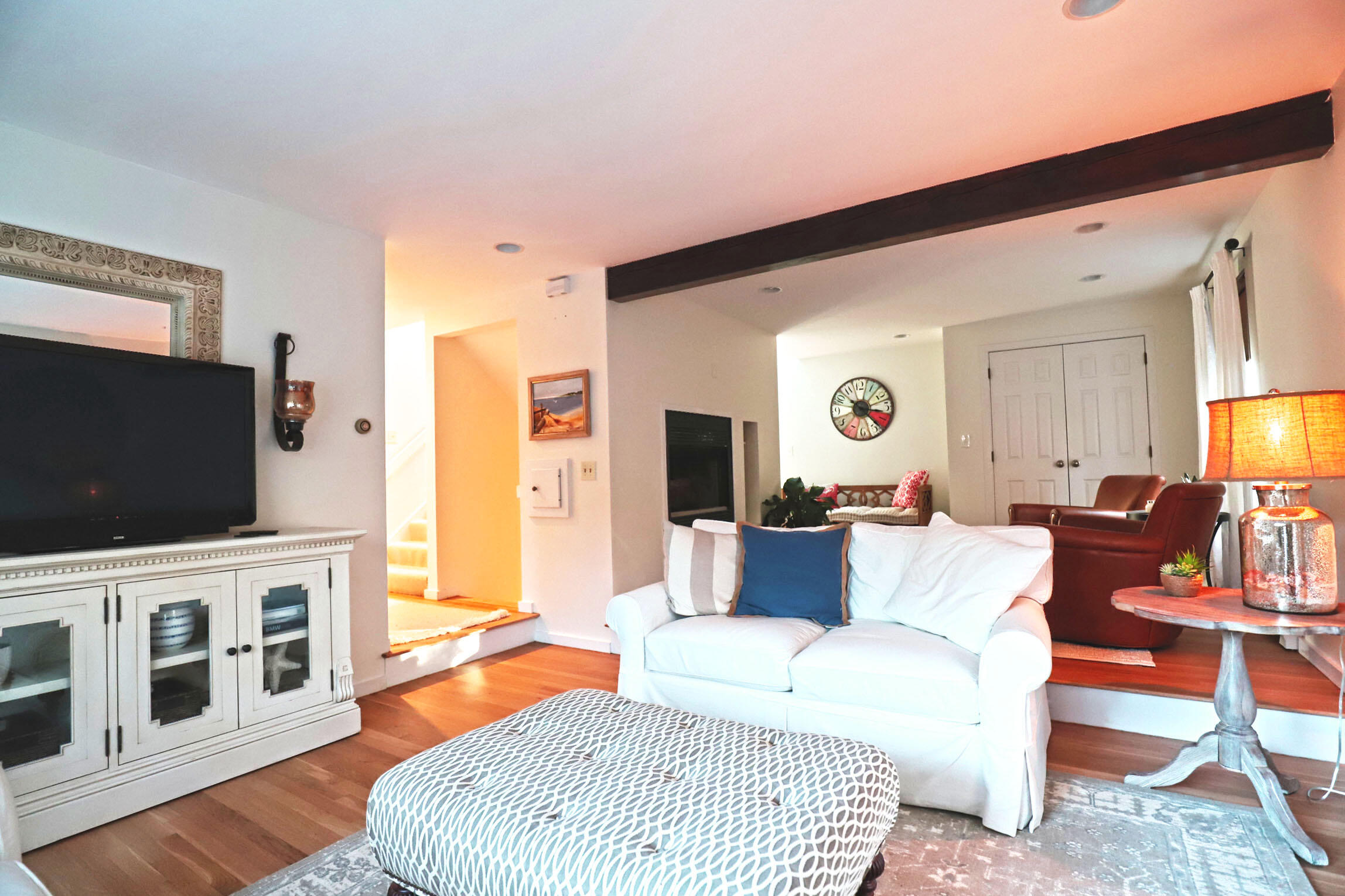 50 Jackson Drive Cotuit, MA 02635 - Photo 19 of 30 a living room with furniture and a flat screen tv
