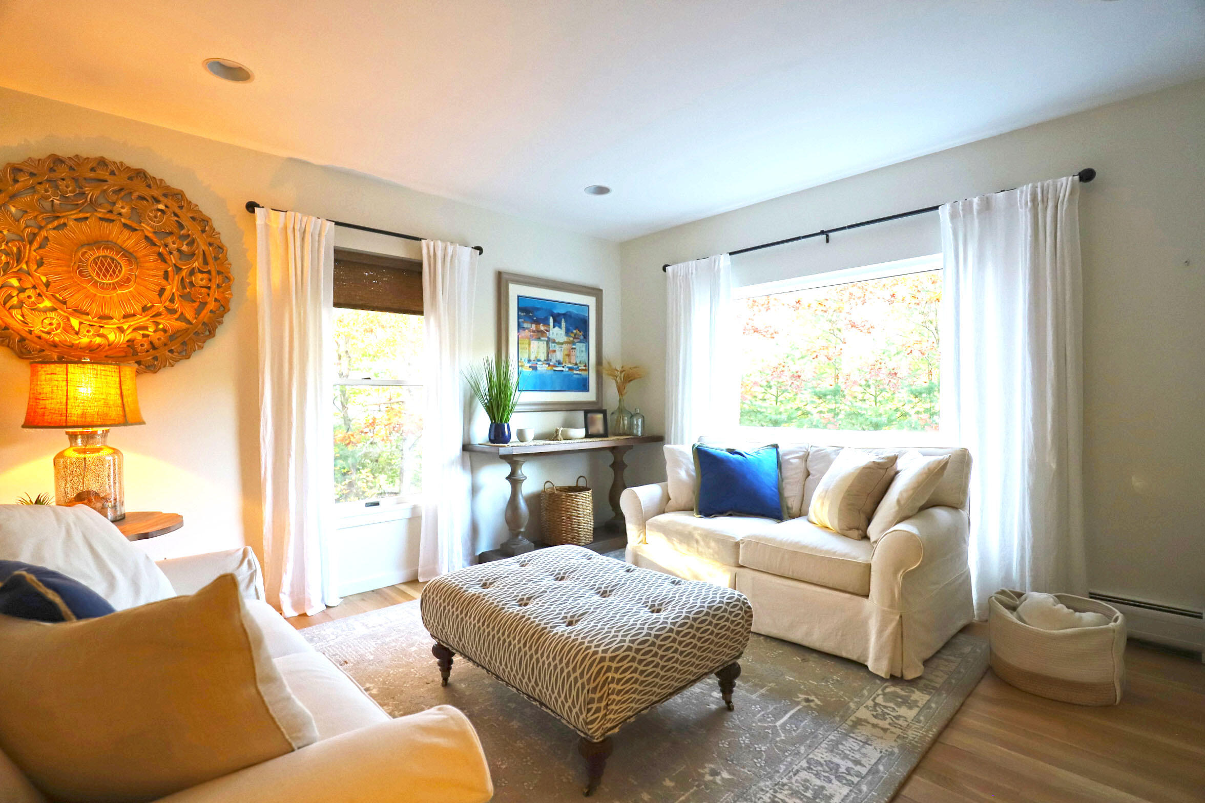 50 Jackson Drive Cotuit, MA 02635 - Photo 20 of 30 a living room with furniture and a large window