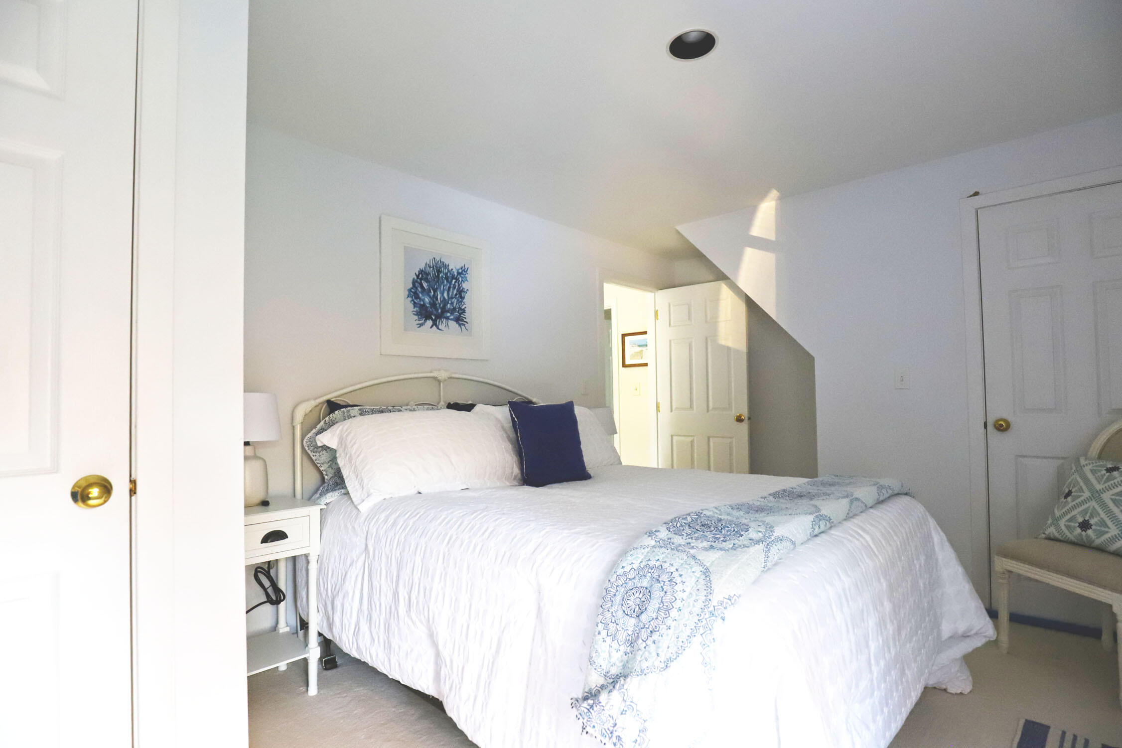 50 Jackson Drive Cotuit, MA 02635 - Photo 25 of 30 a bedroom with a bed and a window