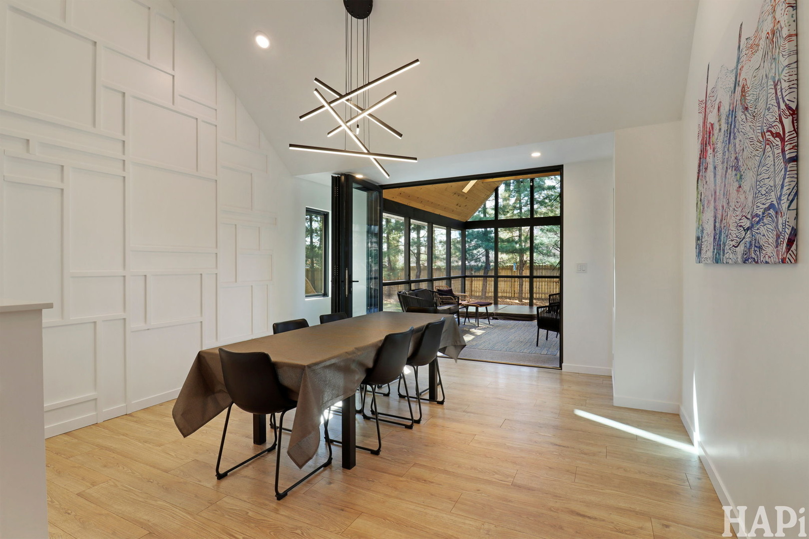 4321 West Lakewood Road McHenry, IL 60050 - Photo 12 of 51 a view of a dining room with furniture window and wooden floor