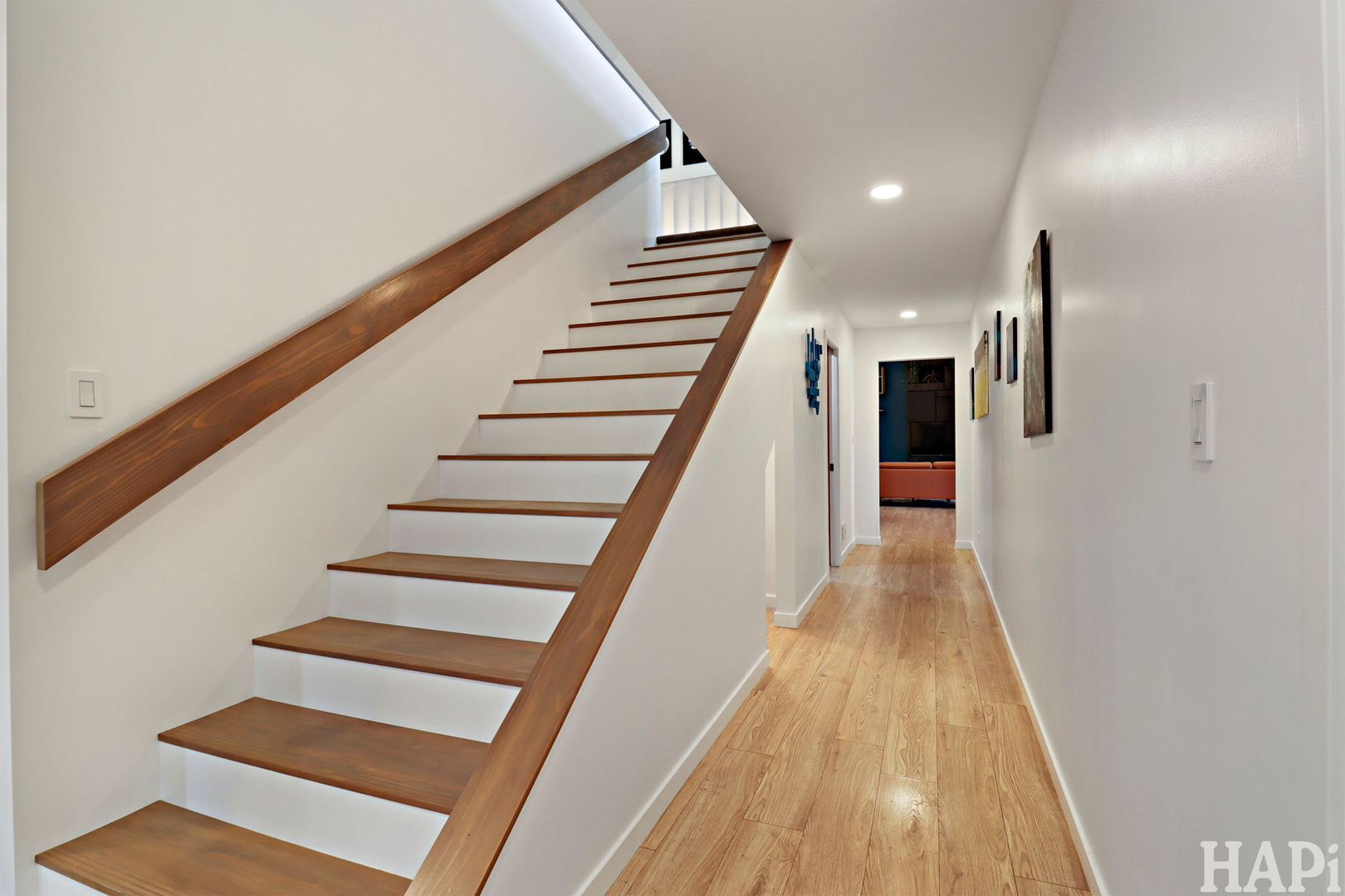 4321 West Lakewood Road McHenry, IL 60050 - Photo 32 of 51 a view of entryway with wooden floor and stairs