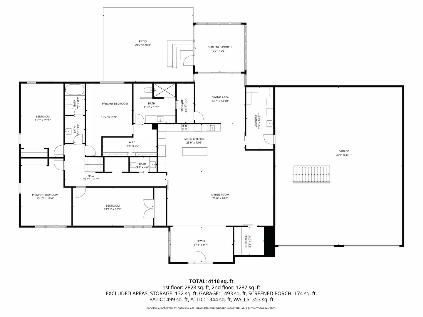 4321 West Lakewood Road McHenry, IL 60050 - Photo 50 of 51 a picture of a floor plan