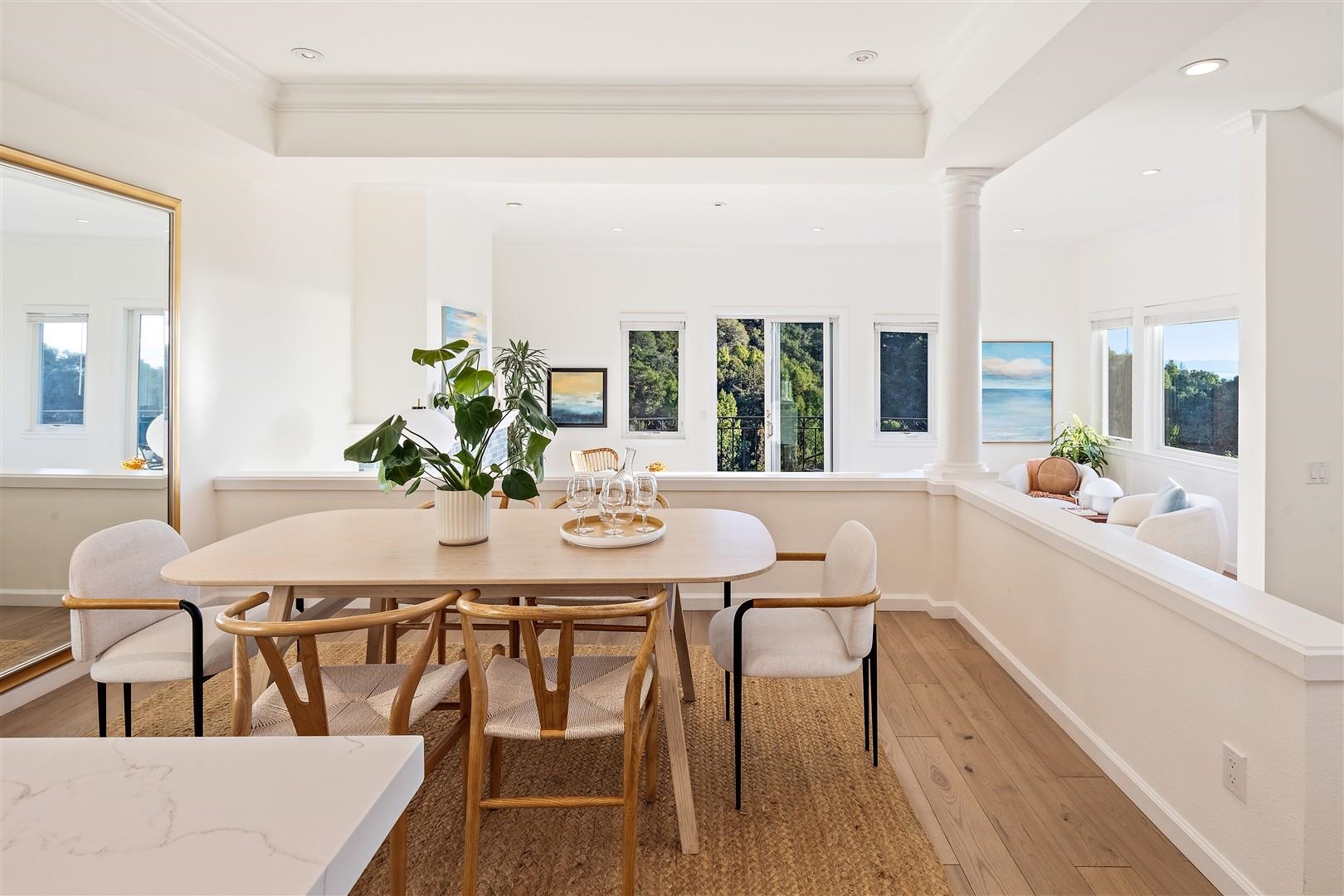 4630 Redwood Road Oakland, CA 94619 - Photo 24 of 58 a view of a dining room with furniture and window