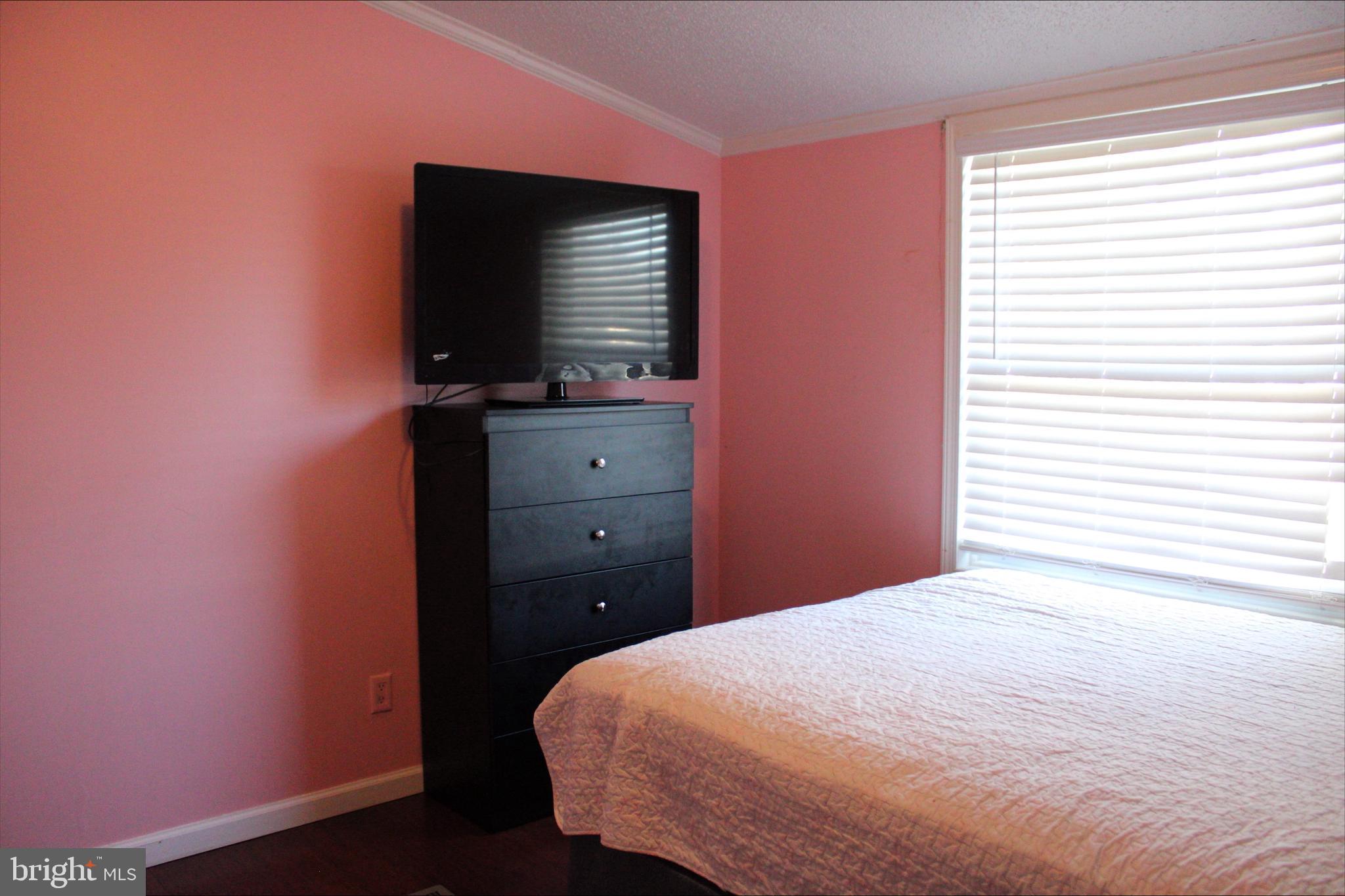 1061 South Little Creek Road, Unit 200 Dover, DE 19901 - Photo 12 of 21 a bedroom with a bed and a flat screen tv