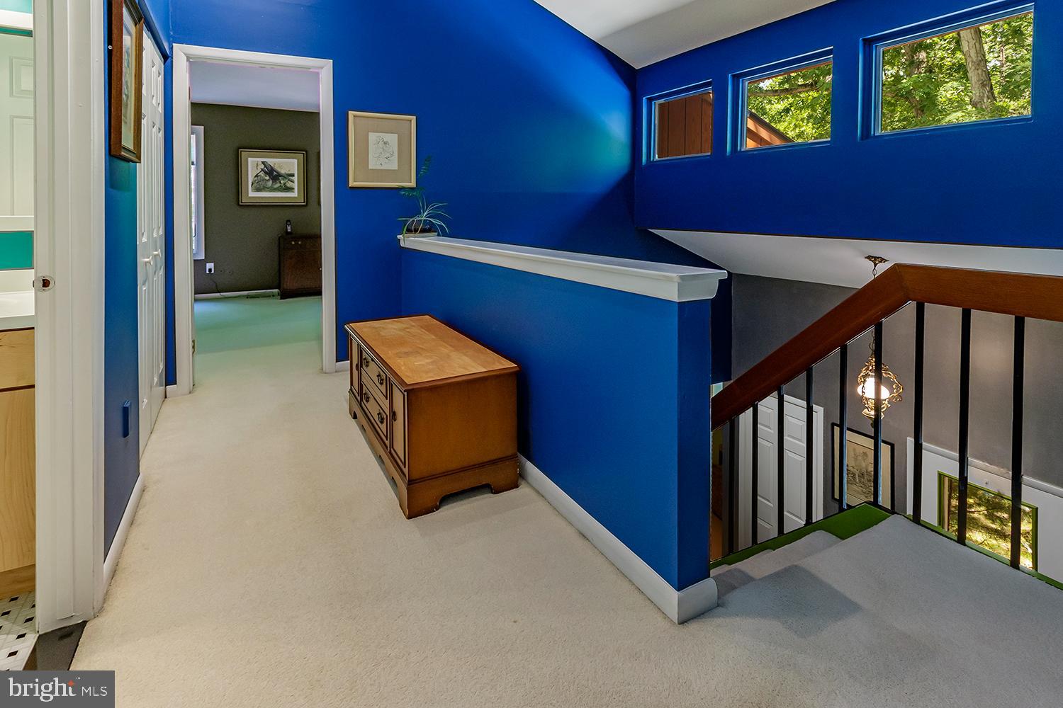 32 Summit Pass Medford, NJ 08055 - Photo 22 of 34 Upper level hall with windows to front yard