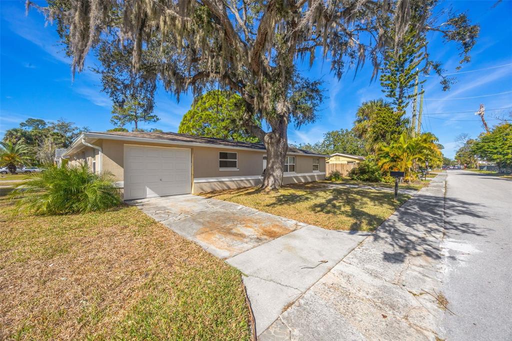 8331 Wilkins Street Port Richey, FL 34668 - Photo 27 of 29 a view of a house with a yard and tree s