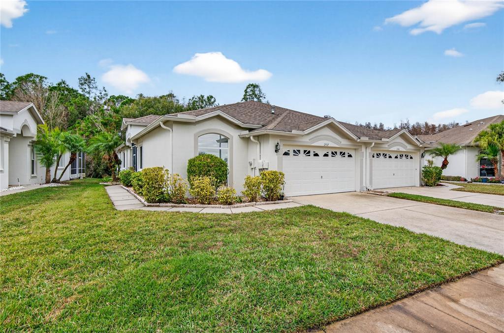 1737 Sassafras Drive Wesley Chapel, FL 33543 - Photo 2 of 58 a view of a house with a yard and potted plants