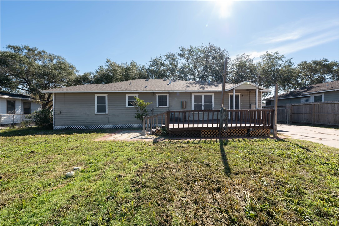 622 Deforrest Street Corpus Christi, TX 78404 - Photo 14 of 14 a view of a house with a yard