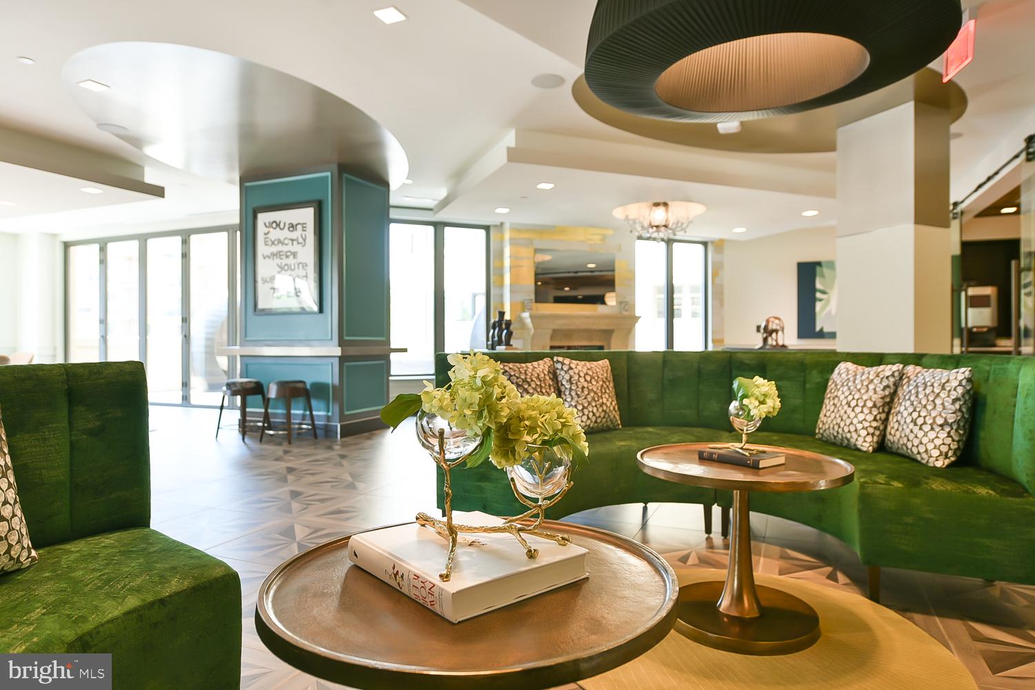 901 H Street Northeast, Unit AT D Washington, DC 20002 - Photo 30 of 82 a living room with furniture potted plant and a large window