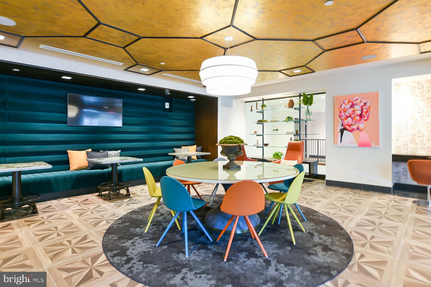 901 H Street Northeast, Unit AT D Washington, DC 20002 - Photo 35 of 82 a view of a dining room with furniture