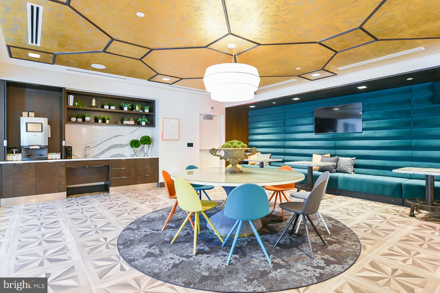 901 H Street Northeast, Unit AT D Washington, DC 20002 - Photo 40 of 82 a view of a dining room with furniture