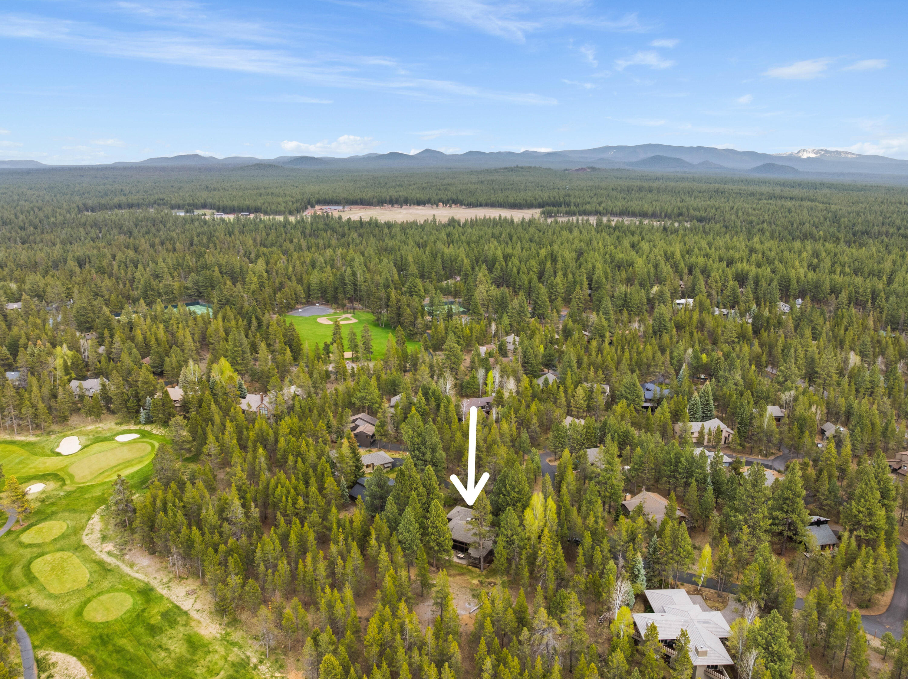 17866 Grouse Lane, Unit 3 Sunriver, OR 97707 - Photo 45 of 61 a view of lake view and mountain