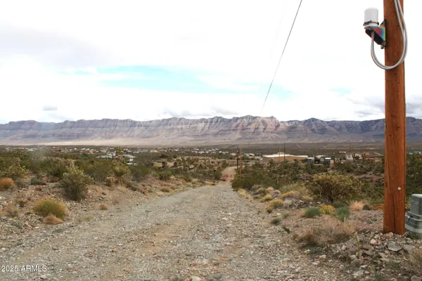 a view of a lake with a mountain