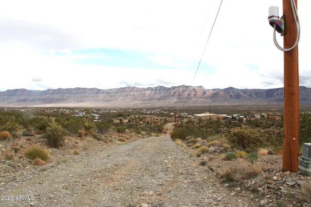 a view of a lake with a mountain
