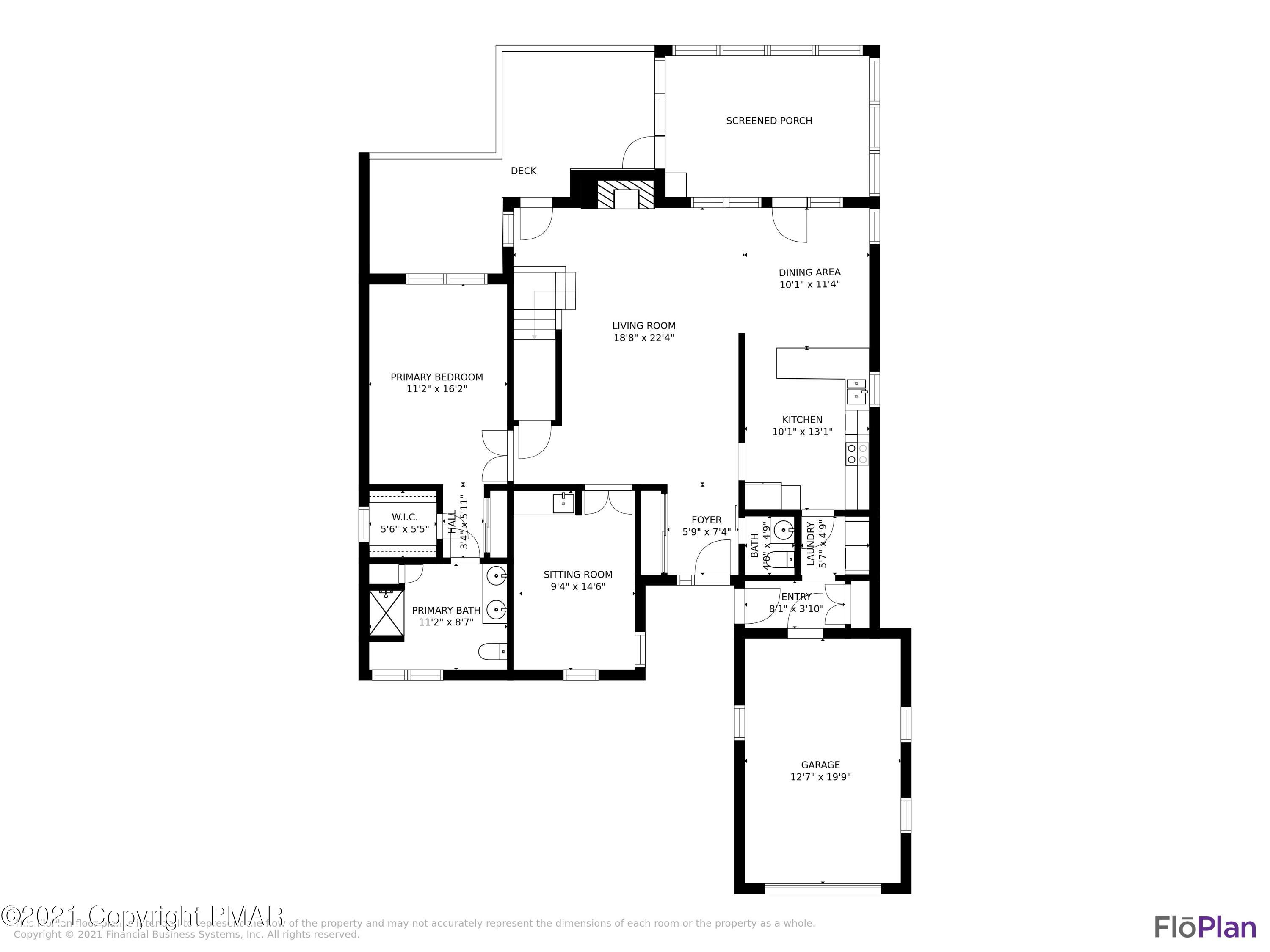 2171 Oak Hill Drive Canadensis, PA 18325 - Photo 62 of 63 1st floor plan