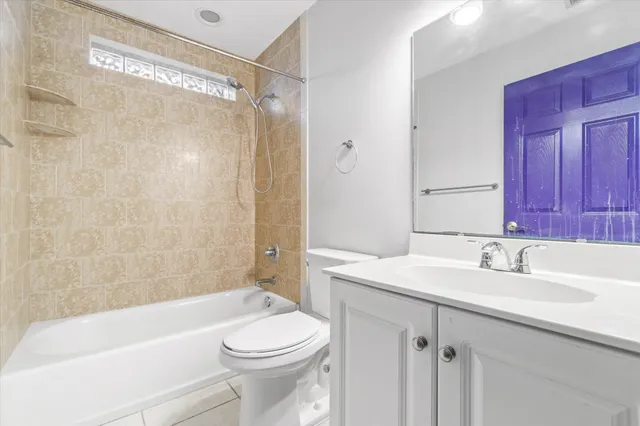 a view of a swimming pool and an outdoor space