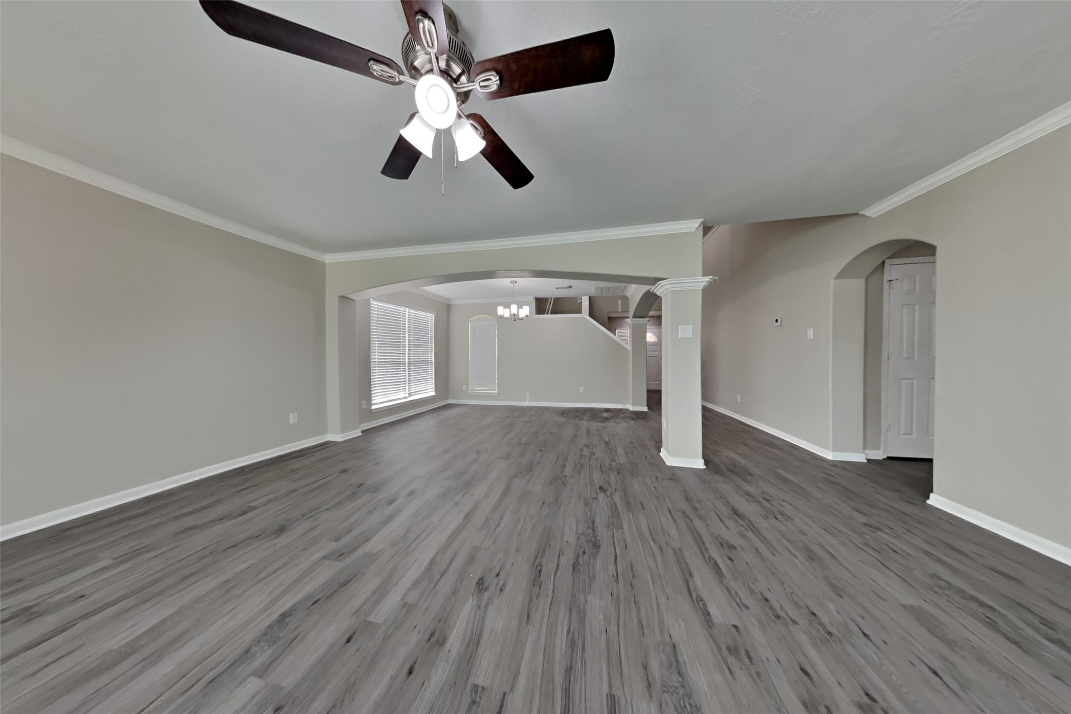 19710 Ringwald Court Spring, TX 77379 - Photo 2 of 20 a view of empty room with wooden floor