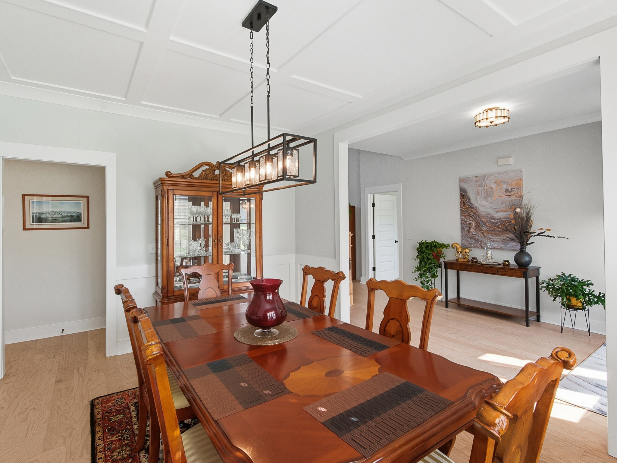 106 Watermill Lane Lebanon, TN 37087 - Photo 32 of 85 a view of a dining room with furniture window and wooden floor