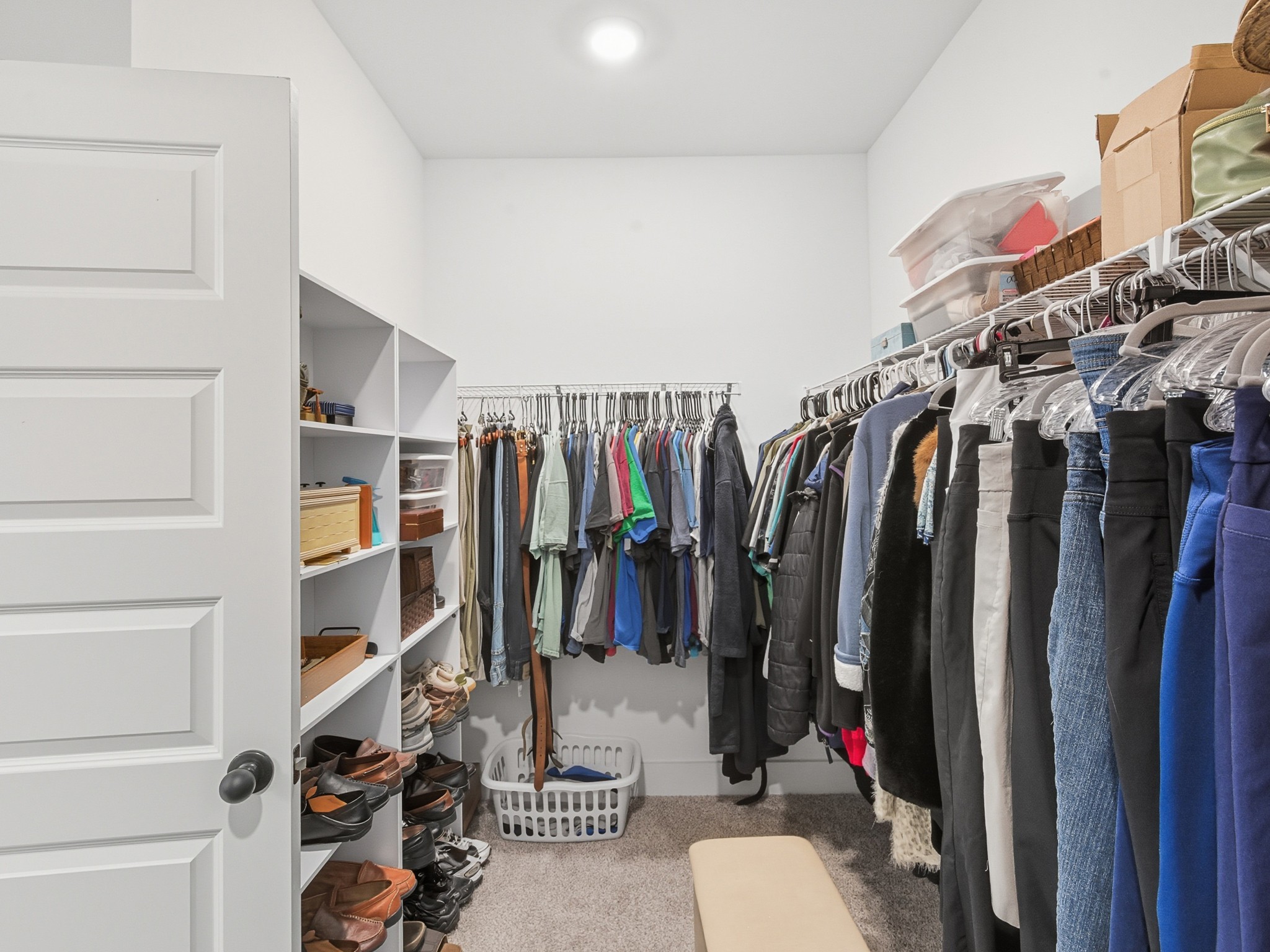 106 Watermill Lane Lebanon, TN 37087 - Photo 43 of 85 a view of walk in closet with clothes and shoes