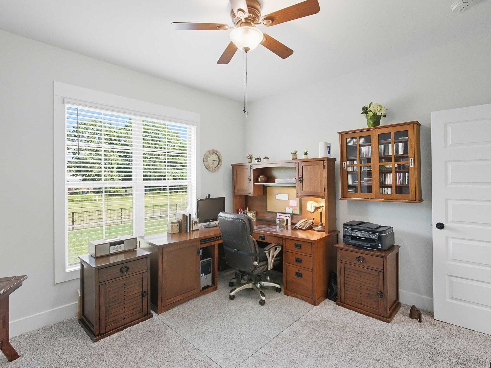 106 Watermill Lane Lebanon, TN 37087 - Photo 45 of 85 a view of a workspace with furniture and a window