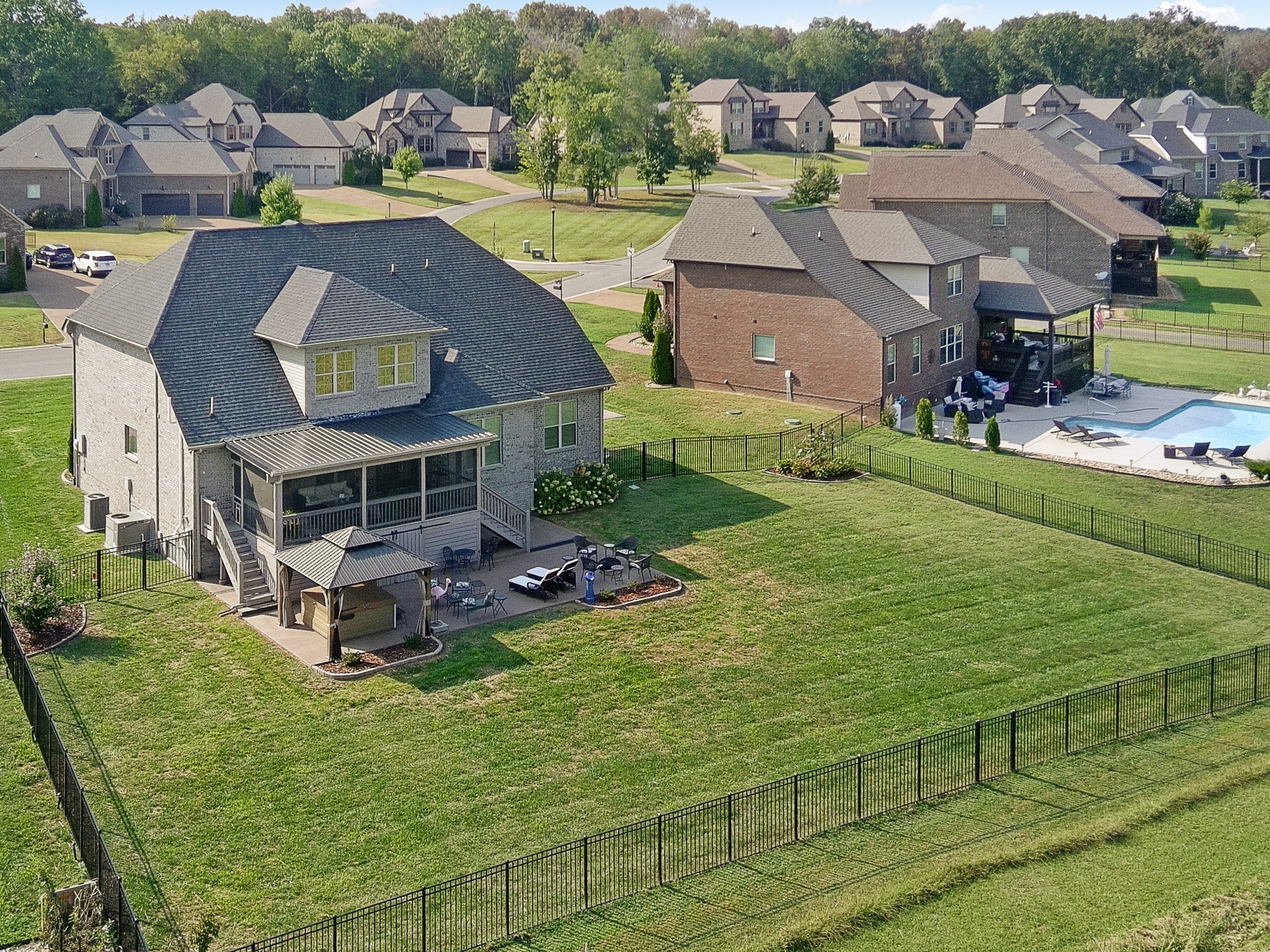 106 Watermill Lane Lebanon, TN 37087 - Photo 8 of 85 an aerial view of a house with garden space and ocean view