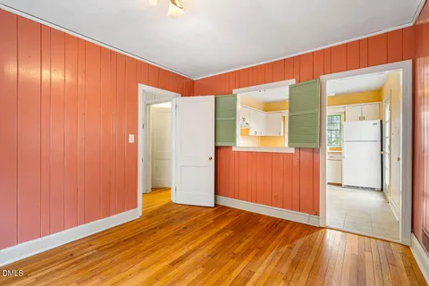 wooden floor in an empty room