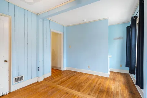 a view of empty room