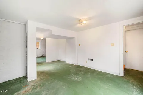 a view of empty room