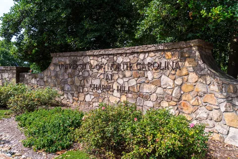 a view of an outdoor space with a tree