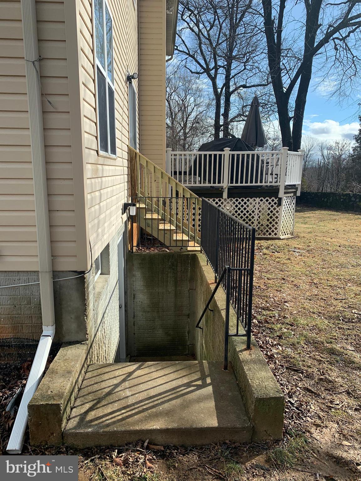 3202 Kelox Road Baltimore, MD 21207 - Photo 62 of 68 Lower lvl stairs to backyard
