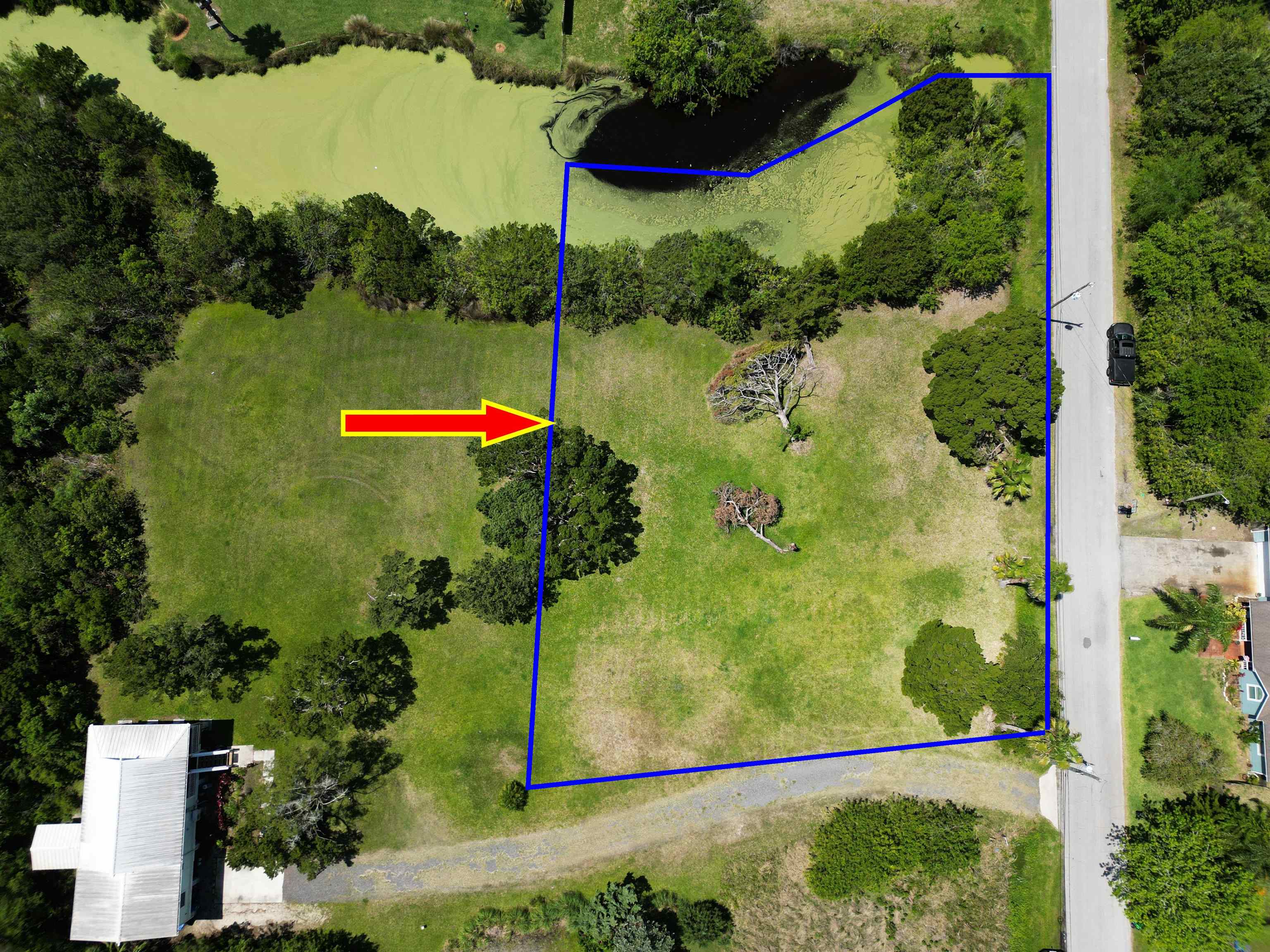 267 Trade Wind Lane St. Augustine, FL 32080 - Photo 9 of 14 an aerial view of a pool