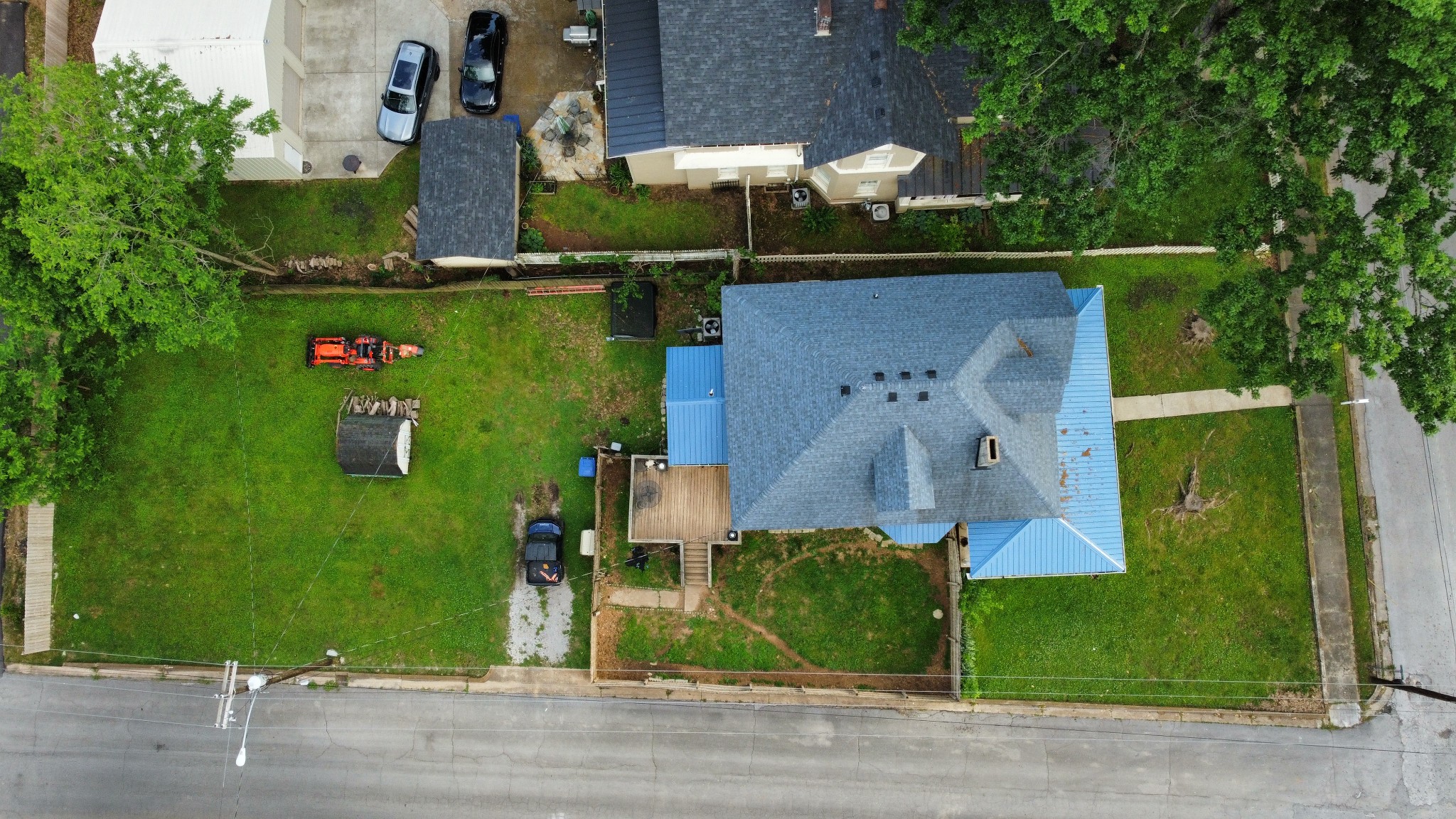 201 Pleasant Street Mount Pleasant, TN 38474 - Photo 38 of 38 an aerial view of a house